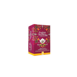 Fekete tea 20x2 g English Tea Shop 20, bio gyömbér, barack Iroda üzemeltetés, munkavédelem ETS