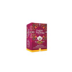 Fekete tea 20x2 g English Tea Shop 20, bio gyömbér, barack Iroda üzemeltetés, munkavédelem ETS