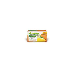 Gyümölcs tea 20x2 g Pickwick Fruit fusion SÁRGA citrom, narancs, bodzavirággal Iroda üzemeltetés, munkavédelem Pickwick