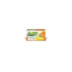 Gyümölcs tea 20x2 g Pickwick Fruit fusion SÁRGA citrom, narancs, bodzavirággal Iroda üzemeltetés, munkavédelem Pickwick