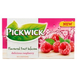Gyümölcstea, filteres 20 db/doboz, Pickwick Fruit Fusion málna