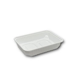 Elviteles doboz - szögletes alj PP 500 ml 50 db/csomag fehér Iroda üzemeltetés, munkavédelem Egyéb