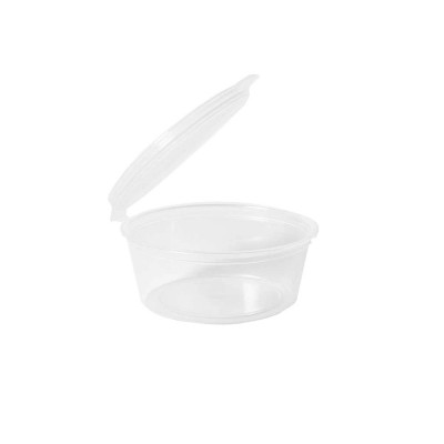 Elviteles doboz szószos/öntetes egybefedeles tál 56 ml PP 50 darab/csomag átlátszó