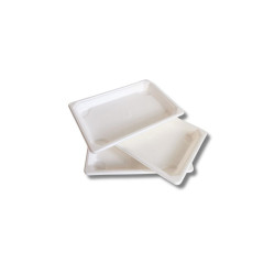 Papírtálca 185 x 128 x 20mm komposztálható cukornád 50 db/csomag Iroda üzemeltetés, munkavédelem Egyéb