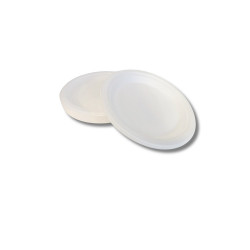 Papírtányér 19,7 cm komposztálható cukornád 125 db/csomag natúr Iroda üzemeltetés, munkavédelem Egyéb