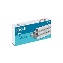 Tűzőkapocs 23/6 1000 db/doboz EAGLE Irodatechnika, kellékei Eagle