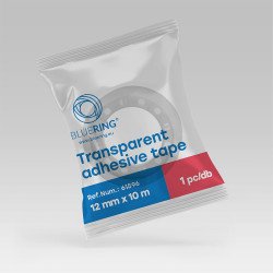 Ragasztószalag 12mmx10m Bluering® egyesével csomagolt Javítás, ragasztás, csomagolás Bluering