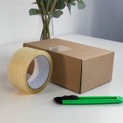 Ragasztószalag 48mmx60m hűtőházi átlátszó Hotmelt Bluering