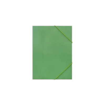 Gumis mappa A4, 300g. karton sarok gumírozással OfficeArt, zöld