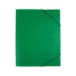 Gumis mappa A4, 300g. karton sarok gumírozással OfficeArt, zöld