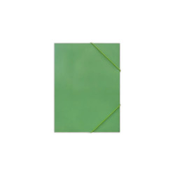 Gumis mappa A4, 300g. karton sarok gumírozással OfficeArt, zöld Gumis mappa OfficeArt
