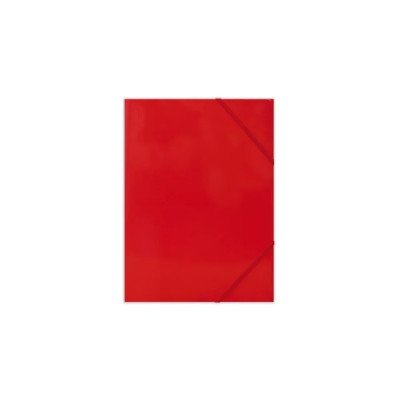 Gumis mappa A4, 300g. karton sarok gumírozással OfficeArt, piros