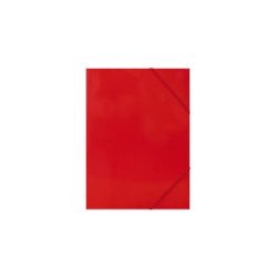 Gumis mappa A4, 300g. karton sarok gumírozással OfficeArt, piros Gumis mappa OfficeArt