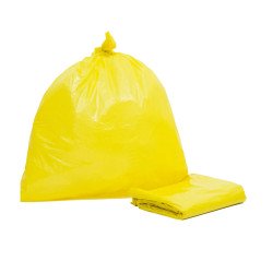 Szemeteszsák 240 liter 100 x 125 cm 80 mikron sárga Iroda üzemeltetés, munkavédelem Egyéb