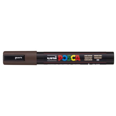 Dekormarker 1,8-2,5mm, Uni Posca PC-5M sötétbarna