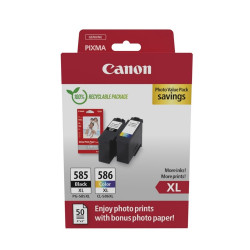Canon PG585XL/CL586XL tintapatron multipack + fotópapír ORIGINAL Nyomtatók, másolók, kellékeik Canon