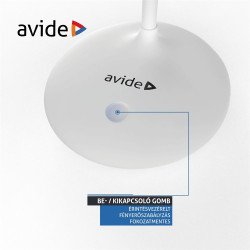 Asztali LED lámpa, Minimal, 4W, 4000K, AVIDE, fehér