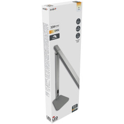 Asztali LED lámpa, összecsukható, 8W, 5000K, AVIDE, szürke Iroda üzemeltetés, munkavédelem Avide