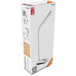 Asztali LED lámpa, érintésvezérelt, dimmelhető, 10W, 5000K, AVIDE, fehér Iroda üzemeltetés, munkavédelem Avide