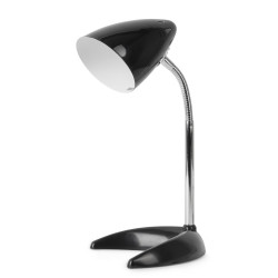 Asztali lámpa, Basic, C-talpas, max. 40W, AVIDE, fekete Iroda üzemeltetés, munkavédelem Avide