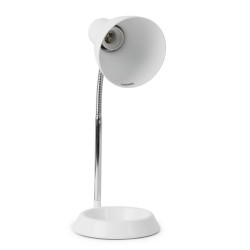 Asztali lámpa, Basic, O-talpas, 11W, AVIDE, fehér