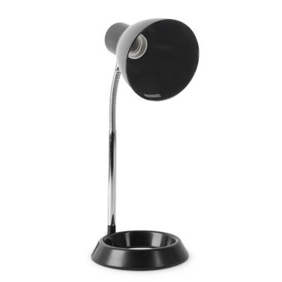 Asztali lámpa, Basic, O-talpas, 11W, AVIDE, fekete