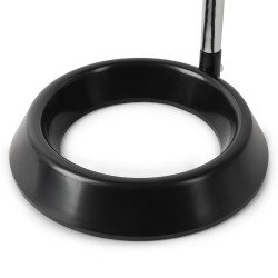 Asztali lámpa, Basic, O-talpas, 11W, AVIDE, fekete