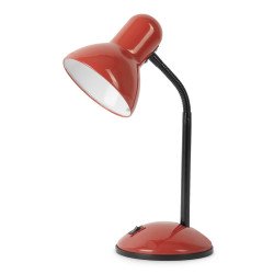 Asztali lámpa, Basic Simple, max. 40W, AVIDE, piros Iroda üzemeltetés, munkavédelem Avide