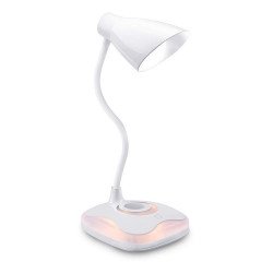 Asztali LED lámpa, USB, 3,2W, 4000K, AVIDE, fehér