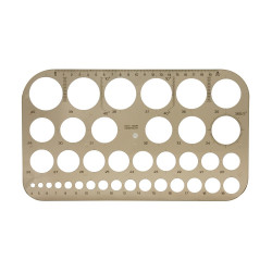 Sablon körökkel  Koh-I-Noor Z37 Író- irodaszer, papíráru Koh-i-noor