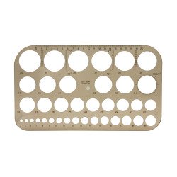 Sablon körökkel  Koh-I-Noor Z37 Író- irodaszer, papíráru Koh-i-noor