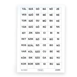 Betűkártya, szókártya készlet Író- irodaszer, papíráru Civis