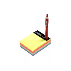 Jegyzettömb öntapadó, 101x76mm, 280lap, Stickn Magic Cube neon színek Író- irodaszer, papíráru Stickn