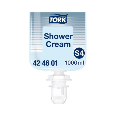 Tusfürdő utántöltő 1 liter Premium S4 Tork_420601 kék