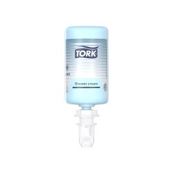 Tusfürdő utántöltő 1 liter Premium S4 Tork_420601 kék