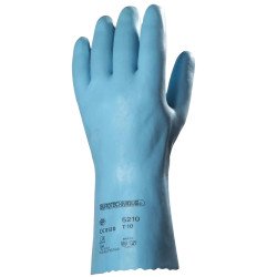 Gumikesztyű vegyszerálló latex méret: 8-as hossz 30 cm EP_520610 kék Gumikesztyű Egyéb