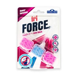 WC illatosító kosaras 45 g Tri Force virág