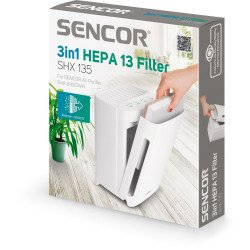 Légtisztító szűrő SENCOR SHX 135 HEPA 13 filter Iroda üzemeltetés, munkavédelem Sencor