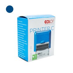 Bélyegző C20 Colop átlátszó zöld ház/kék párna
