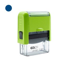 Bélyegző C20 Colop átlátszó zöld ház/kék párna
