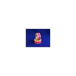 Etikett címke, 20mm, körcímke tekercses, 1000 címke/tekercs fluo pink Etikett - címke Egyéb