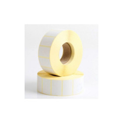 Etikett címke thermo, 15x25mm, tekercses, 1000 címke/tekercs fehér Etikett - címke Egyéb