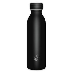 Fémkulacs duplafalú 600ml Ars Una Noir