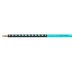 Grafitceruza HB, Grip 2001 Faber-Castell kéttónusú fekete-türkiz Grafitceruza Faber - Castell