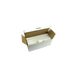 Spirál műanyag 20mm, 100 db/doboz, Evo, fehér Irodatechnika, kellékei EVO