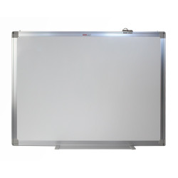 Fehértábla mágneses alukeretes 120x180cm, 1 db/doboz, Evoffice Fehér tábla EVO