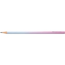 Grafitceruza B, háromszögletű színátmenetes Faber-Castell égkék-rózsa test Grafitceruza Faber - Castell
