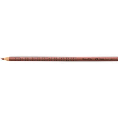 Színes ceruza háromszögletű GRIP Faber-Castell metál rézvörös