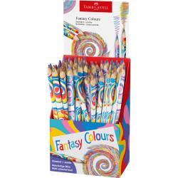 Varázsceruza display háromszögletű, 48db normál 36db jumbo Faber-Castell 48db/display Író- irodaszer, papíráru Faber - Castell