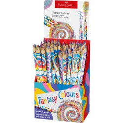 Varázsceruza display háromszögletű, 48db normál 36db jumbo Faber-Castell 48db/display Író- irodaszer, papíráru Faber - Castell